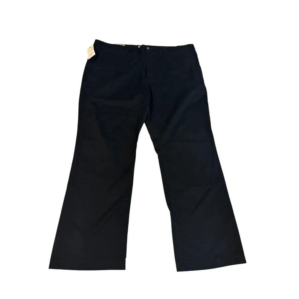 Goodfellow & Co Mens Every Wear‎ Chino Pants Black Straight Fit 42x30 NWT